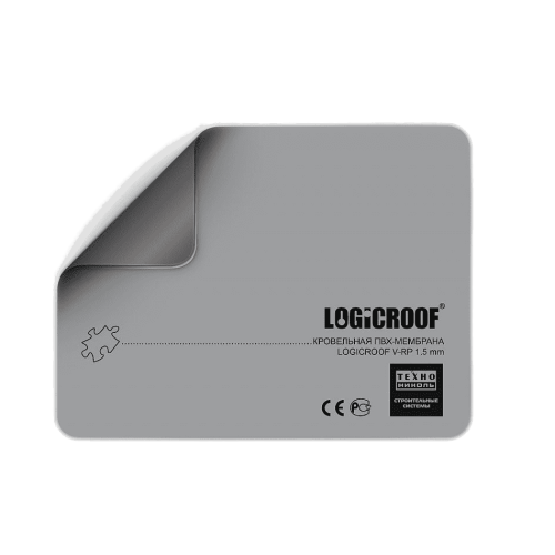 ПВХ мембрана Logicroof V-RP 1,8 мм серая 2,10x15 м