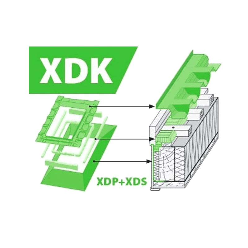 FAKRO Комплект изоляционных окладов XDK  55*  78
