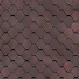 Технониколь Гибкая черепица Кадриль Гранат