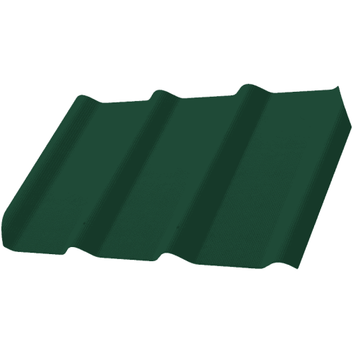 Фиброчерепица Decover 40/300 580x980x5,8 мм мох