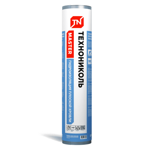 Гидроизоляция плоской кровли Технониколь 1x8 м