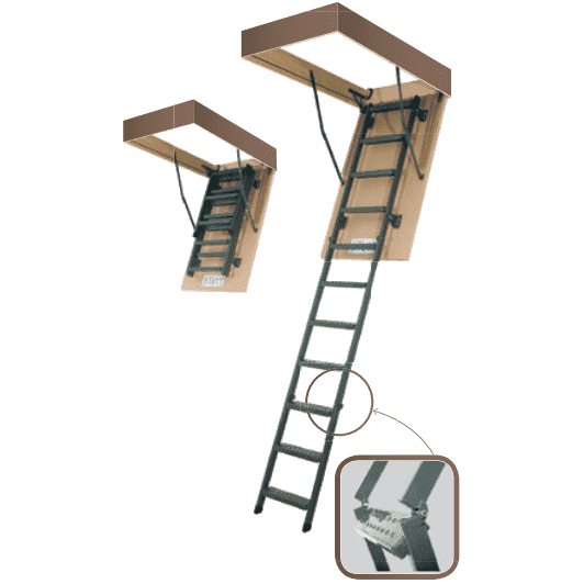 FAKRO Лестница складная металлическая LMS 70*120/280