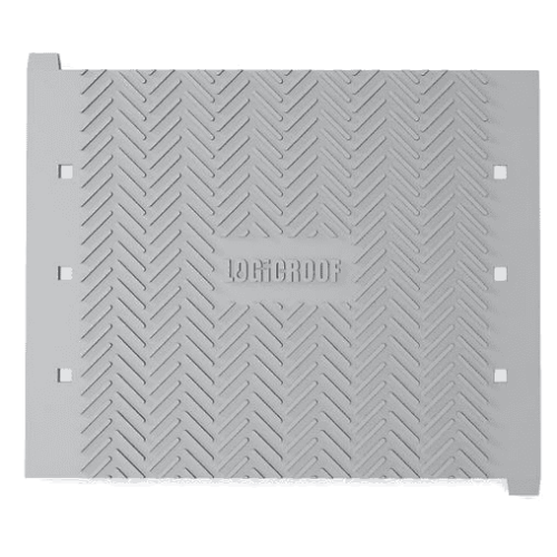 ПВХ мембрана Logicroof Walkway Puzzle серая 0,6x0,6 м